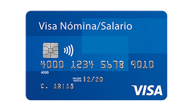 Tarjeta Visa Nómina/Salario
